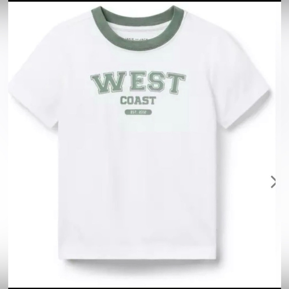 NWT- Janie and Jack West Coast Summer Short Sleeve Tee